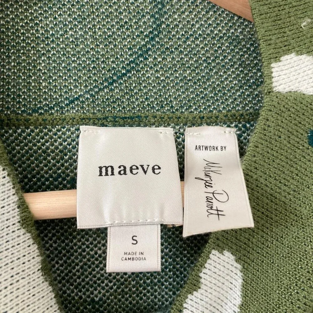 Anthropologie Maeve Green Sweater (NWOT) - Picture 2 of 3